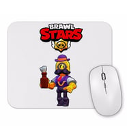 Gold Barley Brawl Stars Mouse Pad