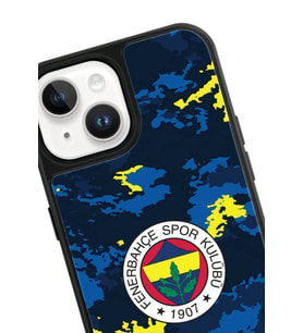 Lisanslı Fenerbahçe Iphone 15 Army Premium Telefon Kılıfı "Dekomus Cep Defteri Hediyeli"