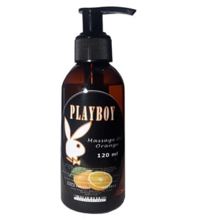 Playboy Orange Flavored Massage Oil Portakal Aromalı Vücut Masaj Yağı 120 Ml 1 Adet