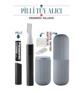 ModaCar 4 ADET Burun Kulak Kıl Temizleyici Kutulu Pilli Set 717395