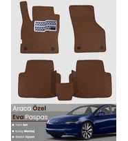 TESLA MODEL 3 (2021-2025) Uyumlu EVA Paspas Tam Set–Oto Paspas,Araca Özel,Kolay Montaj