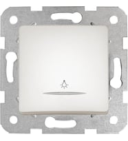 Linnera Life Sedef Beyaz Işıklı Light Çabuk Bağlantı Mekanizma ve Düğme