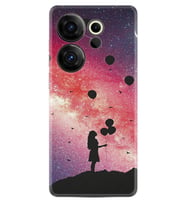 Camon 20 Premier 5g Kılıf Desenli Silikon Flowers Cat 2 1349