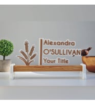 ofis isimliği, Masa isimliği , İsimlik, Meslek isimliği (Model 4)