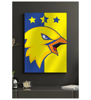 Sarı Kanarya 33x48 Poster Duvar Posteri Çift Taraflı Bant Hediye