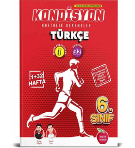 Newton 6.Sınıf Kondisyon Türkçe Haftalık Kazanım Denemeleri 33 Hafta