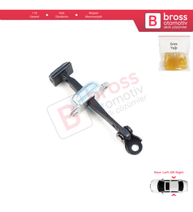 Mitsubishi L200 Triton MK5 Pajero Sport MK3 Fiat Fullback MK1 5732A146 için Arka Kapı Gergisi