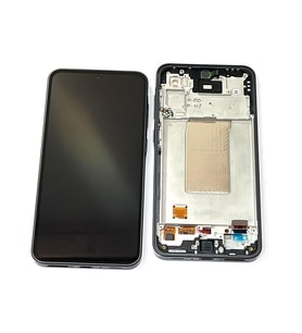 Samsung A366 A36 Lcd Ekran Kasalı Oled - Siyah