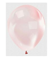 BALON EKSTRA ŞEFFAF KIRMIZI 100 Adet-