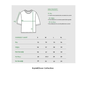 Oversize Classic Stone Washed Tasarım Unisex T-shirt