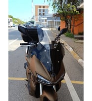 MOTOCAM Yuki Adventure 150 Ön Cam 2023-2026 Model 78cm Şeffaf Renkli 4mm UZUN