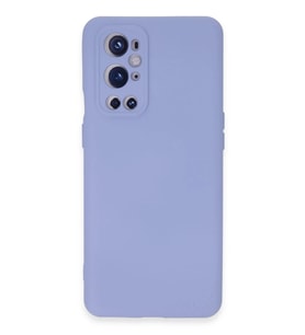 Durukar® One Plus 9 Pro Kılıf Nano içi Kadife Silikon - Lila