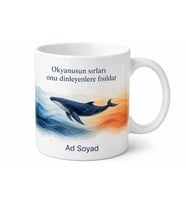 Okyanus Bilimcisine Deniz Sıcaklığı Akıntı Yönü Balina Göçü Kupa Hediye Bardak