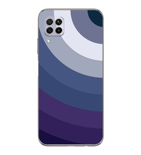 PrintiFy Huawei P40 Lite Uyumlu Kamera Korumalı Renk Cümbüşü E Tasarımlı Şeffaf Silikon Kılıf