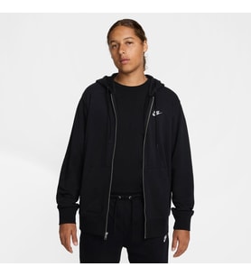 Nike M NK CLUB FT FZ HOODIE Siyah Erkek T-Shirt FN3884-010