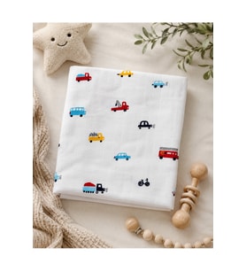 Minora %100 Pamuk Müslin Bebek Örtüs– Çok Amaçlı Müslin Battaniye - 100 X 1
