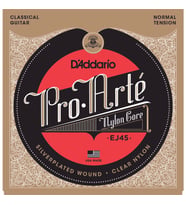 D’Addario EJ45 Pro-Arte Klasik Gitar Tel Seti Silverplated Wound Normal Tension