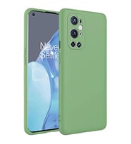 Coverzone One Plus 9 Pro ?le Uyumlu K?l?f Z-Mara Lansman Vieri Tam Koruma Arka Kapak Kamera Koruma �?k?nt?l? P�r�zs�z Y�zey A�?k Ye?il