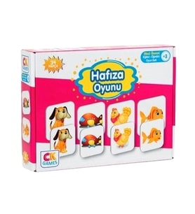 Ck Games Hafıza Oyunu 34 Parça Eğitici Oyuncak