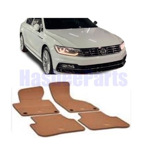 Vw Passat b8 paspas kauçuk oem germany 2015+ Sonrası NİKEN (Siyah)