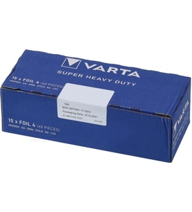 Varta Aa Çinko Karbon Super Life (60'lı Paket)