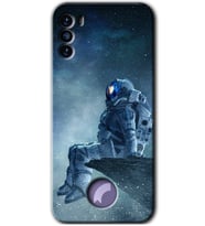 Reeder S19 Max Pro S Kılıf HD Desen Baskılı Arka Kapak - Astronot Yalnızlığı
