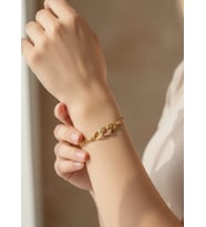 Xuping Gold Taşlı Sonsuzluk Zinciri Parlatıcı Bileklik - 26xpb25