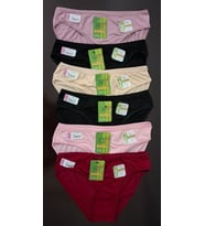 TUTKU ELİT 2711 KADIN BAMBU DÜZ BİKİNİ KÜLOT 6 ADET