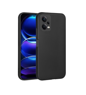Xiaomi Redmi Note 12 5G Kılıf Zore Premier Silikon Kılıf (Siyah)