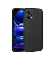Xiaomi Redmi Note 12 5G Kılıf Zore Premier Silikon Kılıf (Siyah)