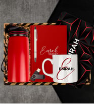 eJOYA Kişiye Özel Defter Kalem Kupa & Mousepad & Matara & Usb Bellek Hediye Kutusu 113079