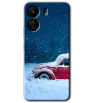Xiaomi Redmi 13C Kılıf HD Desen Baskılı Kılıf - Karlı Vosvos