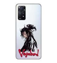 Redmi Note 11 Pro Uyumlu Vagabond Anime Desenli Şeffaf Telefon Kılıfı