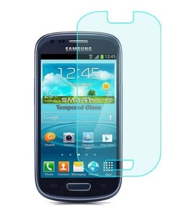 Samsung Galaxy S3 Mini Uyumlu Ekran Koruyucu Screen Protector Tempered Glass Kristal Netliğinde %100 HD Görüntü, Yüksek Kalite Kırılmaz Temperli Cam (Şeffaf)