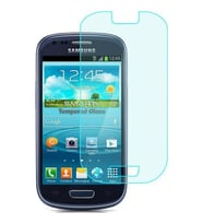 Samsung Galaxy S3 Mini Uyumlu Ekran Koruyucu Screen Protector Tempered Glass Kristal Netliğinde %100 HD Görüntü, Yüksek Kalite Kırılmaz Temperli Cam (Şeffaf)