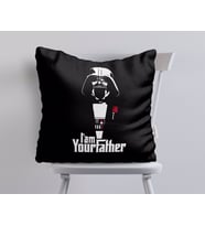 BK Home Godfather Baba Tasarımlı Beyaz Yastık-23