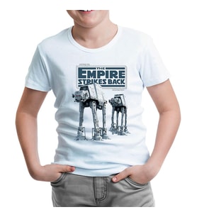 Star Wars - The Empire Strikes Back Beyaz Çocuk Tshirt