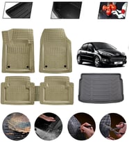 Peugeot 207 Uyumlu Paspas Araca Özel Bagaj Havuzu MBS Bej