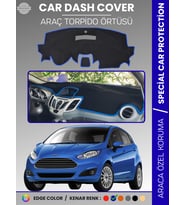 FORD FİESTA (2008-2017) Torpido Örtüsü Ön Panel Koruma Tam Uyum Çatlamayı Önler Kolay Montaj