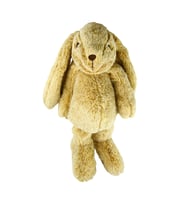 Peluş Oyuncak Tavşan 23 cm Oyun Arkadaşım Uyku Arkadaşı Yüksek Kalite Peluş Yastık Hediyelik (Kahverengi)