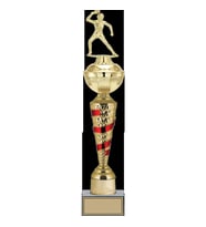 ODAK KUPA - Figürlü Kupalar - Masa Tenisi Kadın Figürlü Kupalar FG-077 B - 52 cm