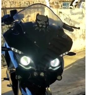 RS200 YENİ NESİL ŞİMŞEK ETKİLİ 9000 LİK OPTİK LED XENON ( CARPET ÖZELLİKLİ ) ODAK IŞIK