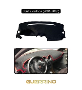 SEAT Cordoba (2001-2008)TORPİDO KORUMA HALISI SİYAH KENAR