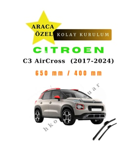 Citroen C3 AirCross  (2017-2024) Araca Özel Silecek Ön İki