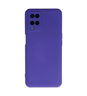 Oppo A54 4g Kılıf Nano İçi Kadife Silikon - Mor