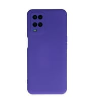 Oppo A54 4g Kılıf Nano İçi Kadife Silikon - Mor