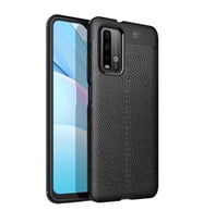 Xiaomi Redmi Note 9 4G Kılıf Pu-Deri Leather Pu Serisi Esnek Soft Ultra Protection (Siyah)