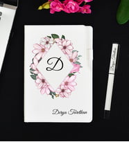 Sevgiliye Hediye Kişiye Özel Defter ve Roller Kalem Hediye Seti