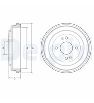 DELPHI BF580 Fren Kampanasi 584111G000