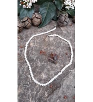 STONEAGE Kolye Bayan için İnce İnci Doğal Taş (Altın / Dore)